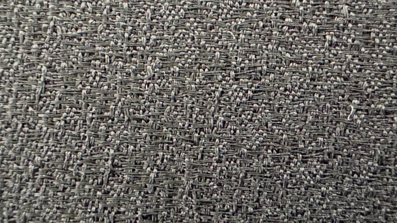 ARTISAN ハヤテ乙の表面を拡大した画像。ジャガード織がされている。