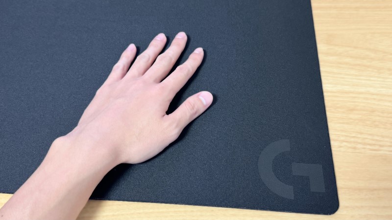 G640の触り心地はサラサラ。