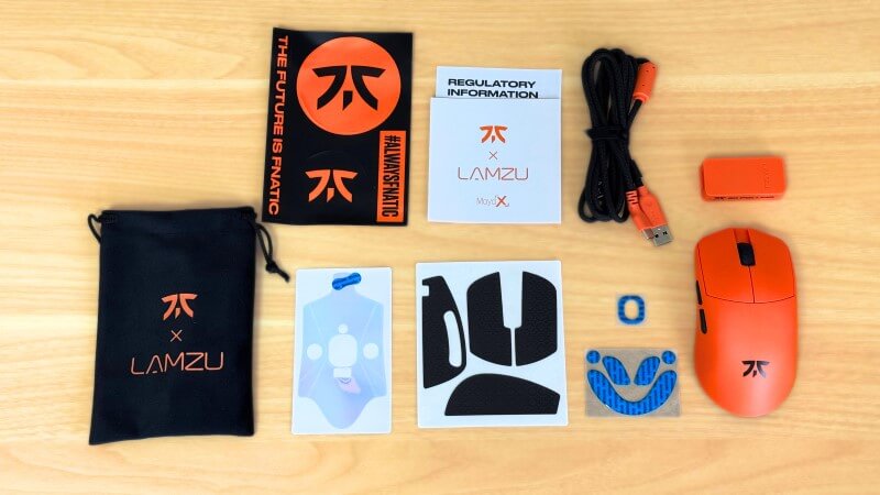 LAMZU MAYA Xの付属品