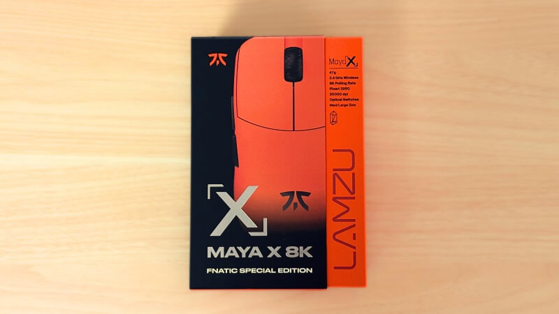 LAMZU MAYA Xのパッケージ