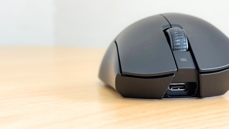 deathadder v3 hyperspeedの右の傾斜。