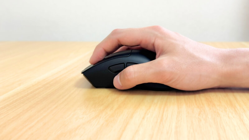 deathadder v3 hyperspeedとつかみ持ち。