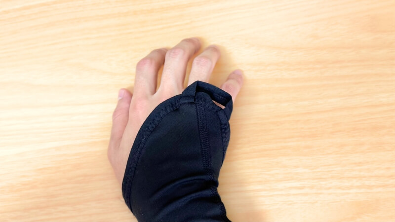 小指フックを外した画像。