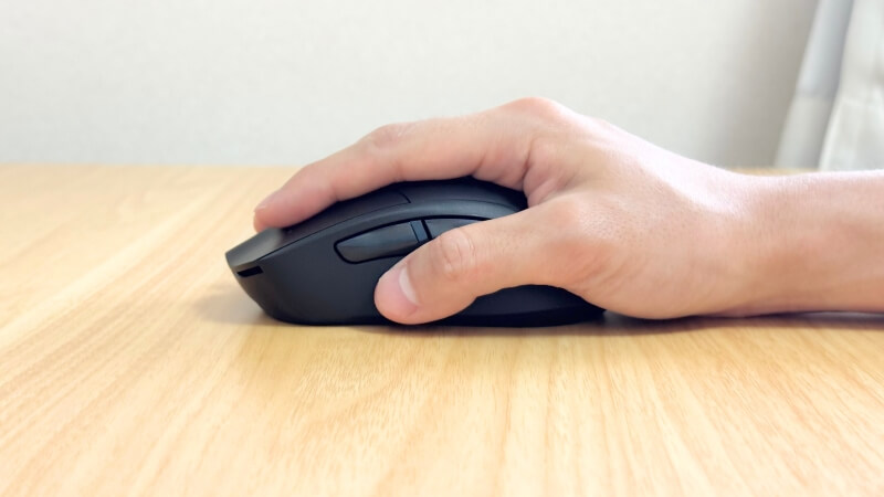 G703hとかぶせ持ち。