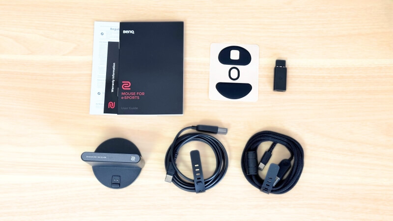 ZOWIE U2の付属品