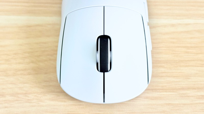 G Pro X Superlight 2cのホイール。回し心地は重たい。